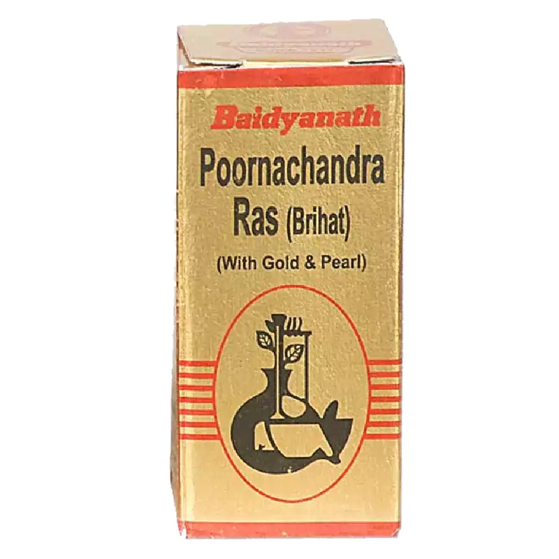 Baidyanath Poorna Chandra Ras (Brihat) Tablets, 25 Tablets-1.webp